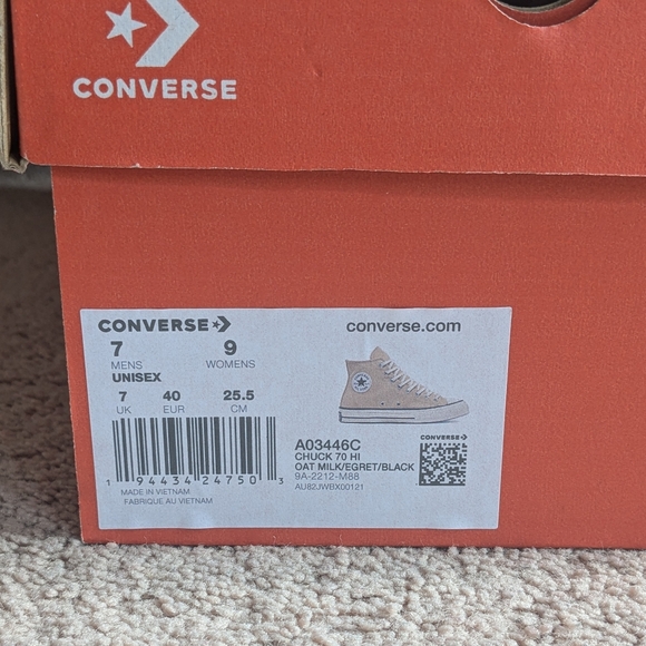 Converse Chuck 70 High Tops Oat Milk - Picture 9 of 9